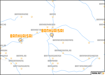 map of Ban Huai Sai