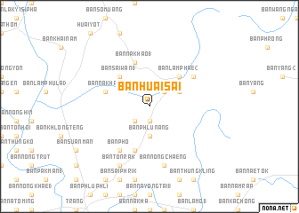 map of Ban Huai Sai