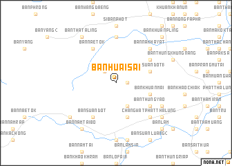 map of Ban Huai Sai