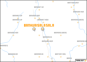 map of Ban Huai Sala