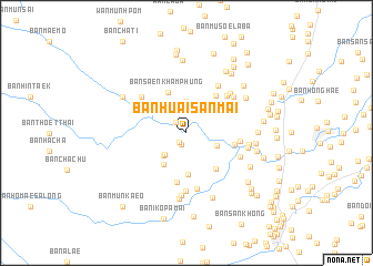 map of Ban Huai San Mai