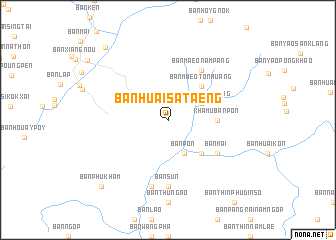 map of Ban Huai Sataeng