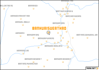 map of Ban Huai Suea Thao