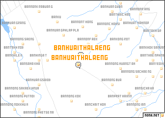 map of Ban Huai Thalaeng