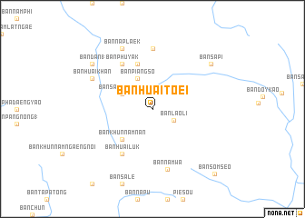 map of Ban Huai Toei