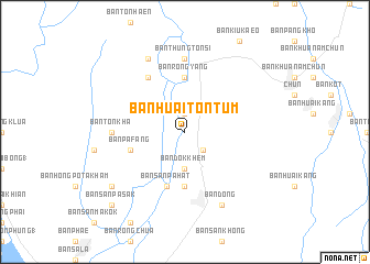 map of Ban Huai Ton Tum