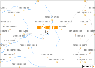 map of Ban Huai Tum