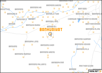 map of Ban Huai Wat