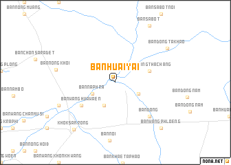 map of Ban Huai Yai