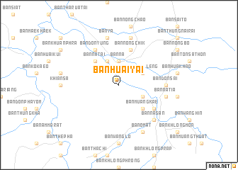 map of Ban Huai Yai