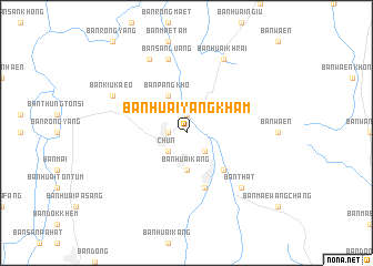 map of Ban Huai Yang Kham