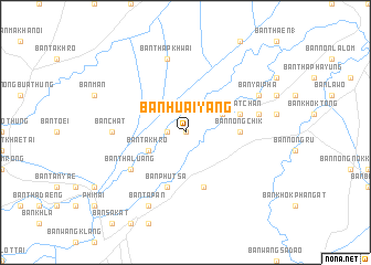 map of Ban Huai Yang