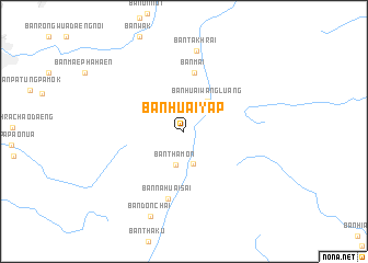 map of Ban Huai Yap