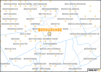 map of Ban Hua Khae