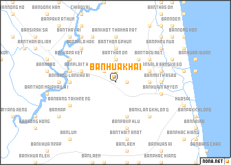 map of Ban Hua Khai