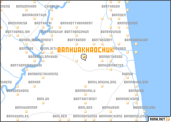 map of Ban Hua Khao Chuk