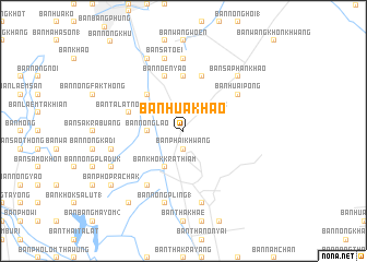 map of Ban Hua Khao