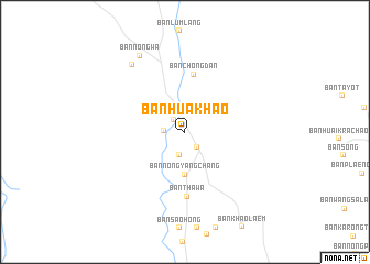 map of Ban Hua Khao