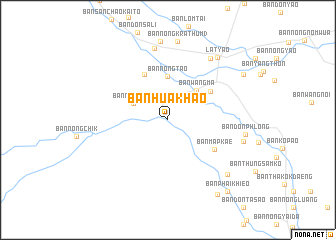 map of Ban Hua Khao