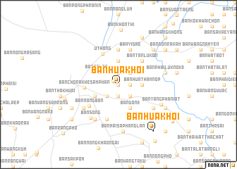 map of Ban Hua Khoi