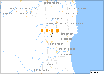 map of Ban Hua Mat