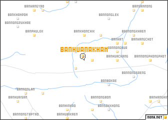 map of Ban Hua Na Kham