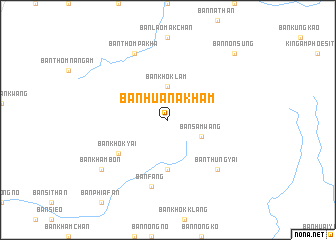 map of Ban Hua Na Kham