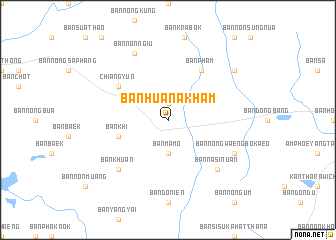 map of Ban Hua Na Kham