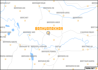 map of Ban Hua Na Kham