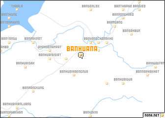 map of Ban Hua Na