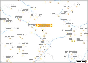 map of Ban Huana