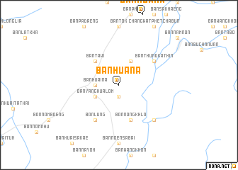 map of Ban Hua Na