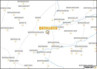 map of Ban Hua Na