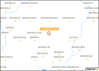 map of Ban Hua Na