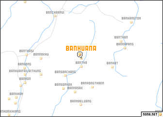 map of Ban Hua Na