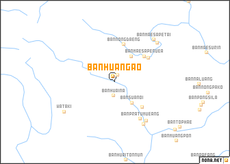 map of Ban Hua Ngao