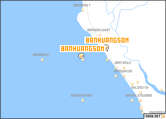 map of Ban Huang Som