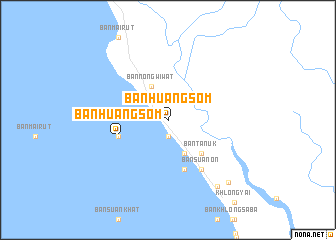 map of Ban Huang Som