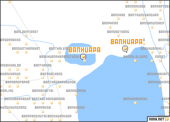 map of Ban Hua Pa