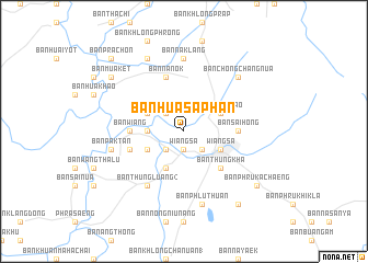 map of Ban Hua Saphan