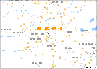 map of Ban Hua Saphan