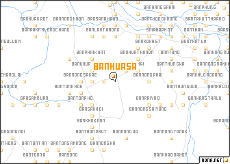 map of Ban Hua Sa