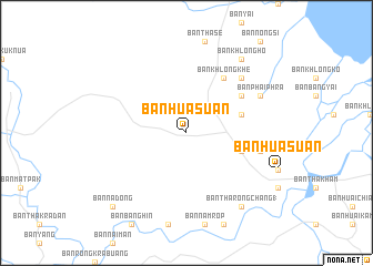 map of Ban Hua Suan