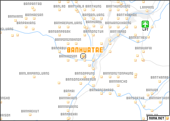 map of Ban Hua Tae