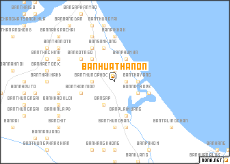 map of Ban Hua Thanon