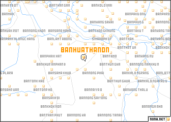 map of Ban Hua Thanon