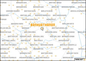 map of Ban Hua Thanon