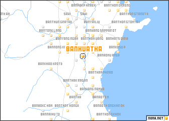 map of Ban Hua Tha