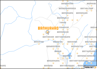 map of Ban Hua Wao