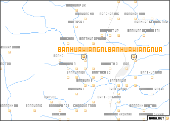 map of Ban Hua Wiang Nua